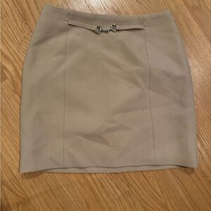 Zara beige/tan skirt